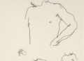 Three studies of male torso, 1973_tif